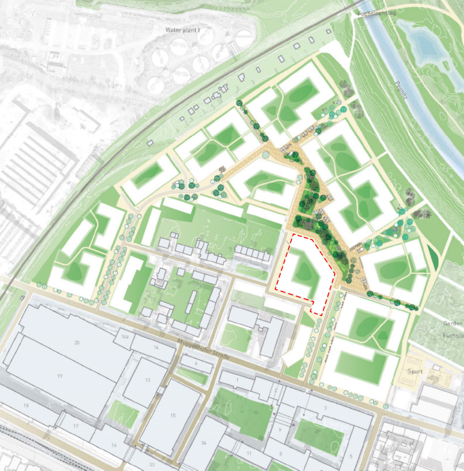 Quartiersentwicklung Auf AEG Nordareal MIB Coloured Fields und Steimle