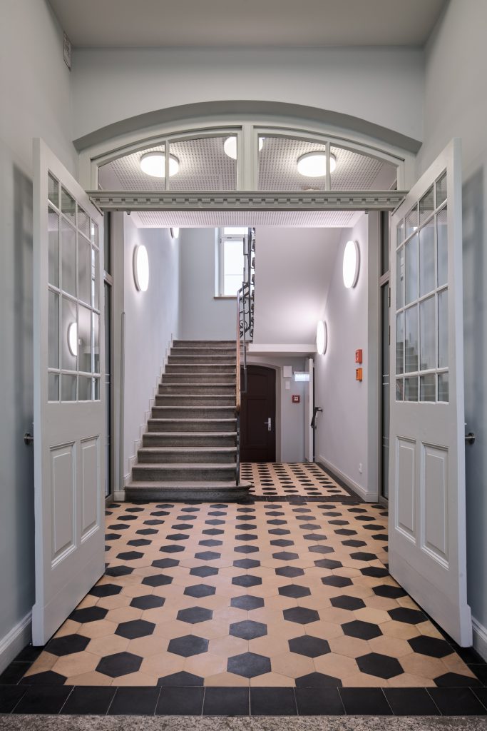 ganzWerk Objektüberwachung Architekten Sanierung Neubau Erweiterung Leers'sche Villa Stadtarchiv